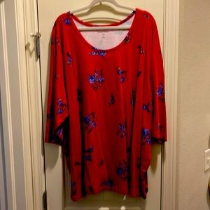 Woman Within  38/40 5X women’s shirt. Washed never worn.